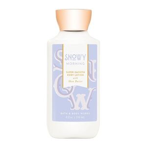 🆕 ❄️ SNOWY MORNING - RARE Bath & Body Works Lotion - Holiday Winter